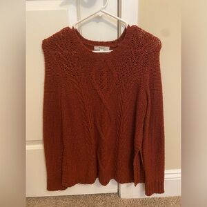 Madewell Orange Sweater